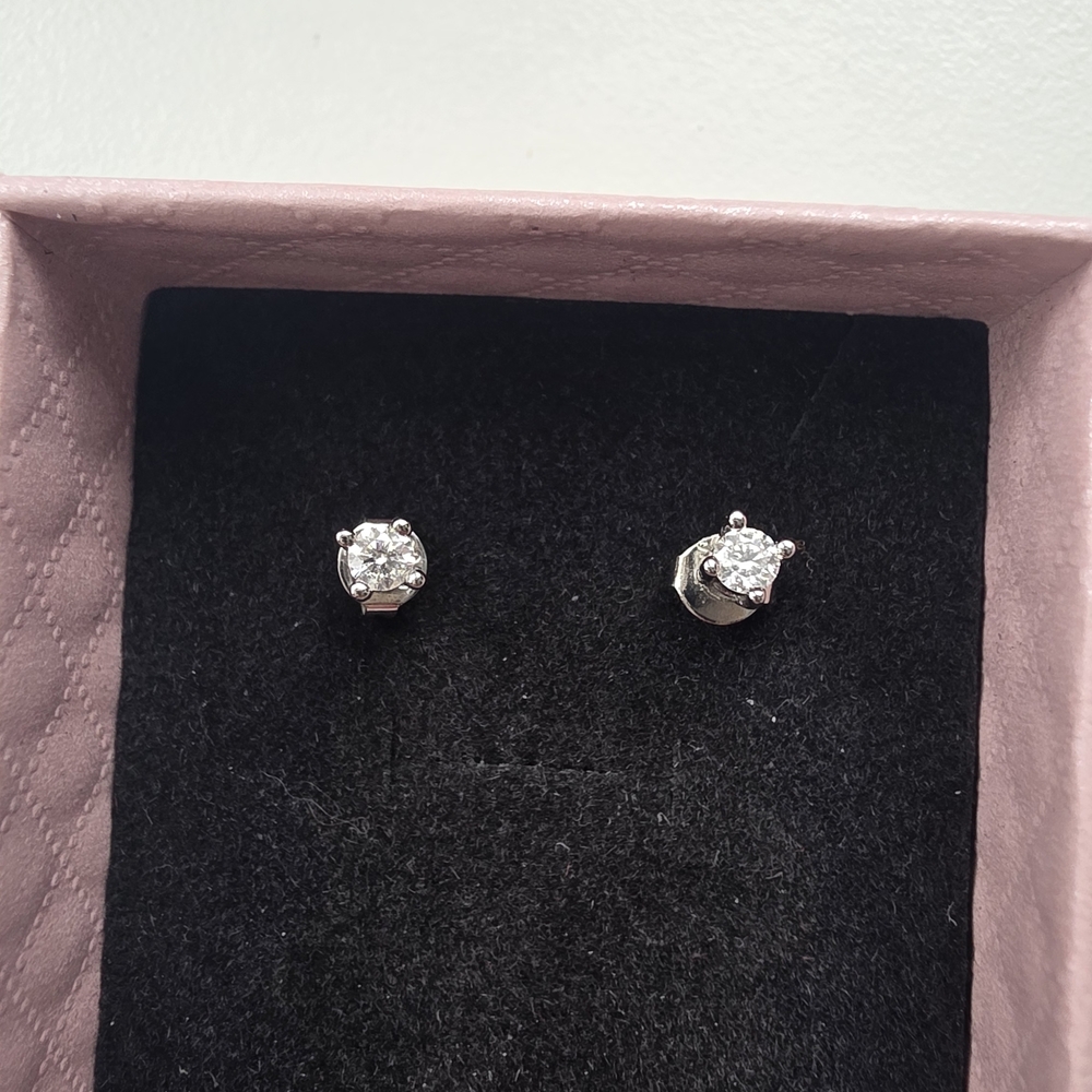 Elegant Silver Stud Earrings